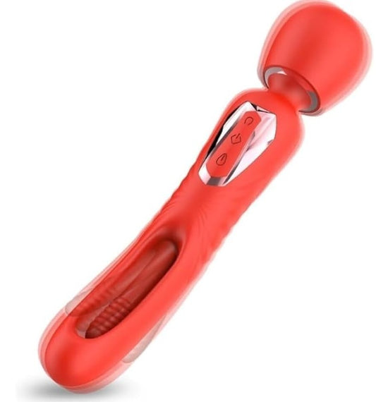 Crimson Pulse Luxe Wand